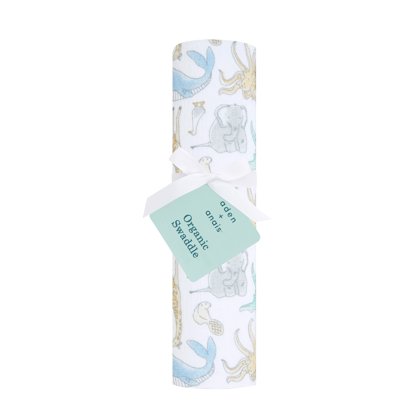 Aden Anais Essential Cotton Swaddles - Ocean's Friends