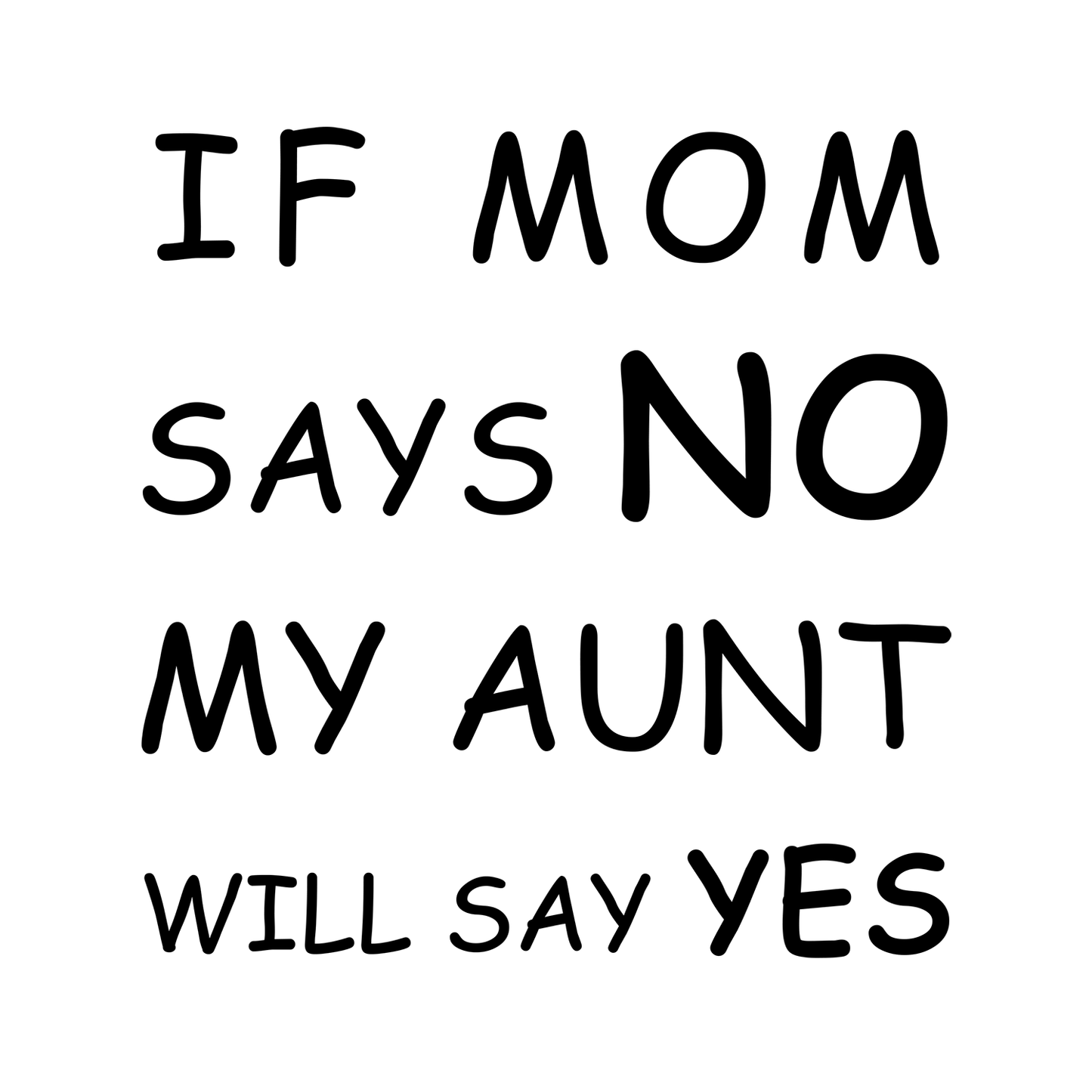 Aunt Says YES - Organic Baby Bodysuit