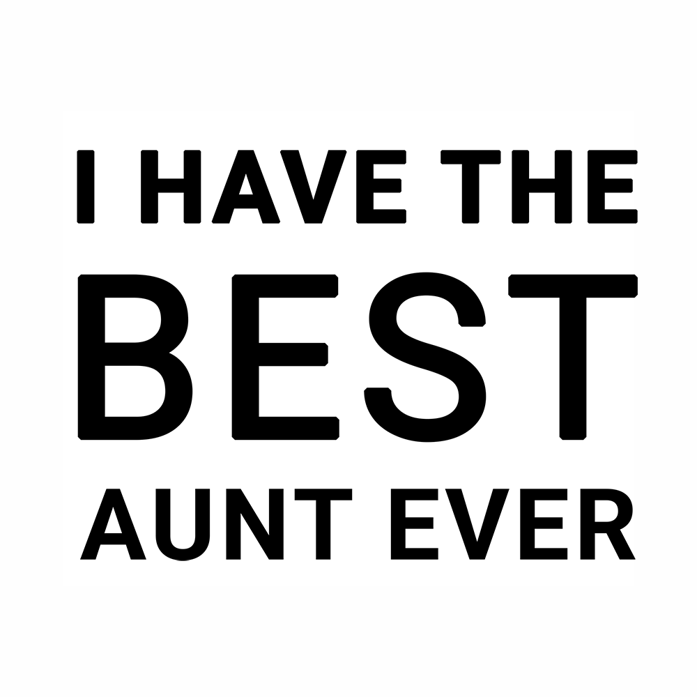 Best Aunt Ever - Organic Baby Bodysuit