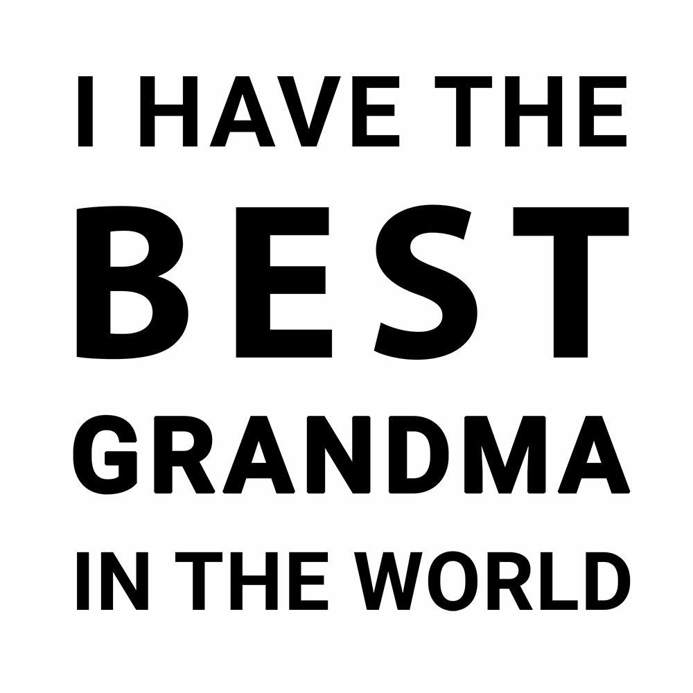 Best Grandma In The World - Organic Baby Bodysuit