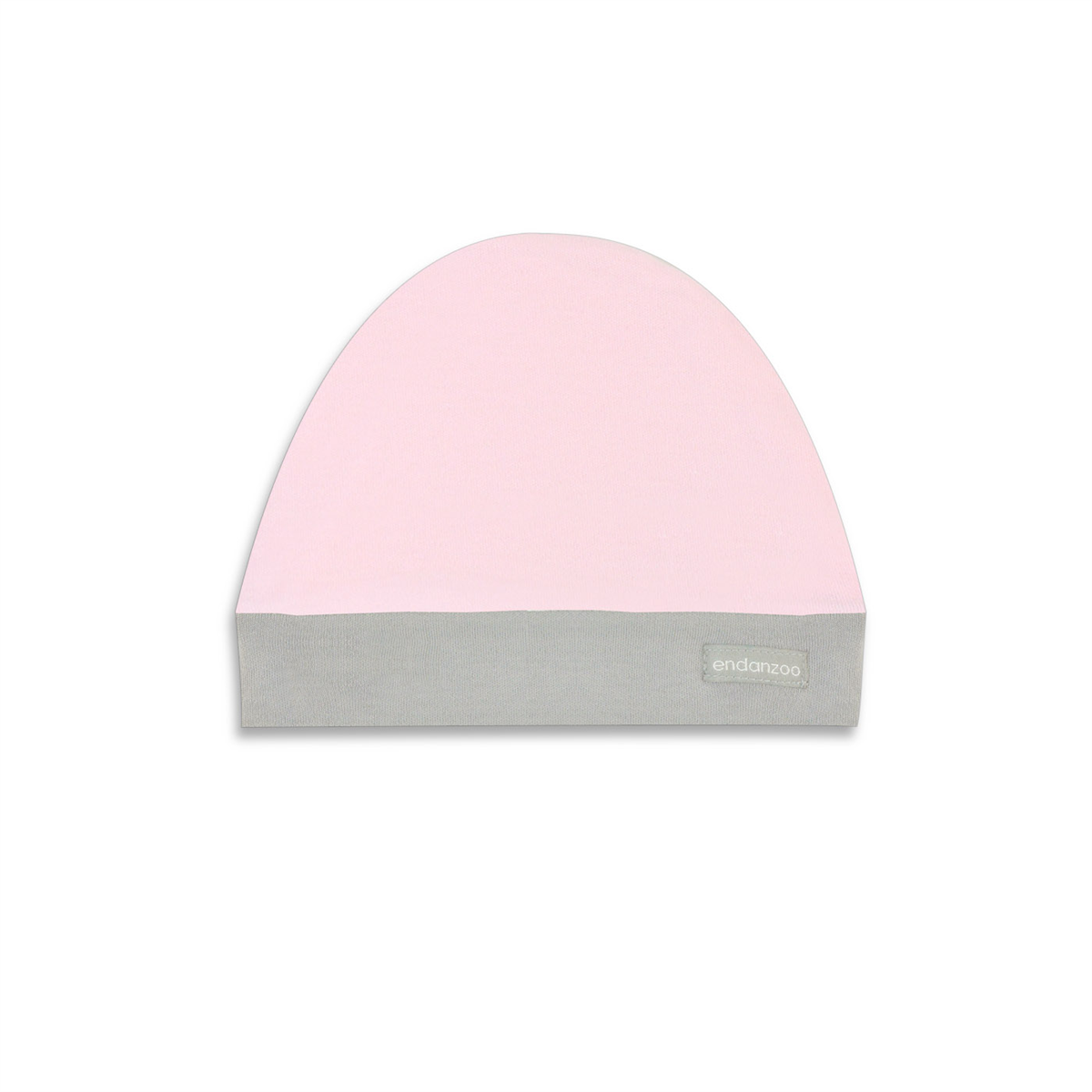 Endanzoo Organic Beanie - Pink w/ grey