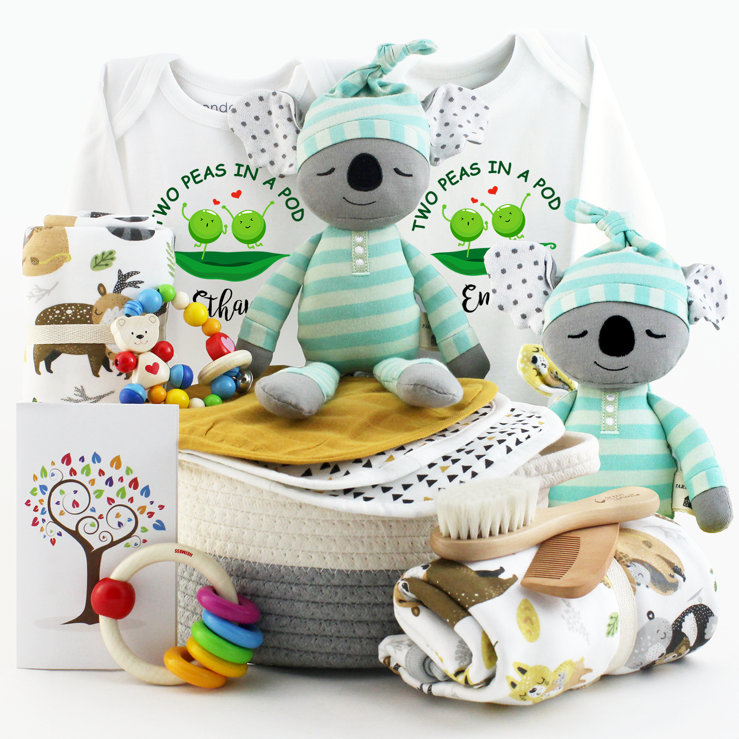 Gift Hamper Toys For Twins Boy And Girl Gift Basket Birthday Gifts