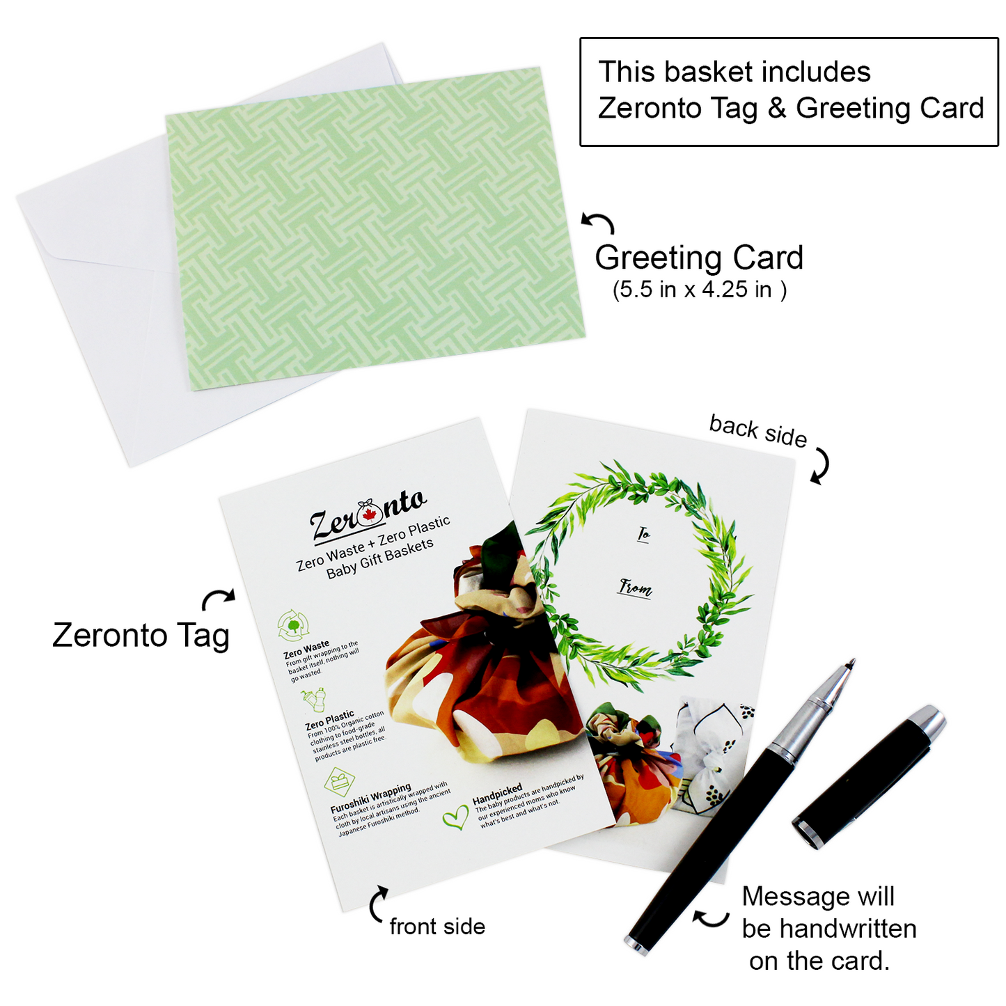 Zeronto Baby Gift Basket - My First Pet Cat