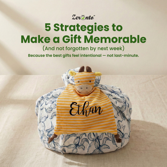 5 Strategies to Make a Baby Gift Memorable (That Parents Will Never Forget)