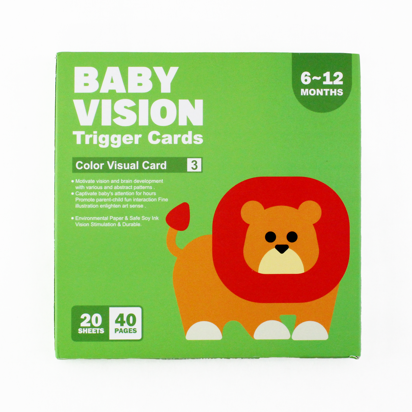 Art Cards for Newborn Baby - Baby Vision 6-12m