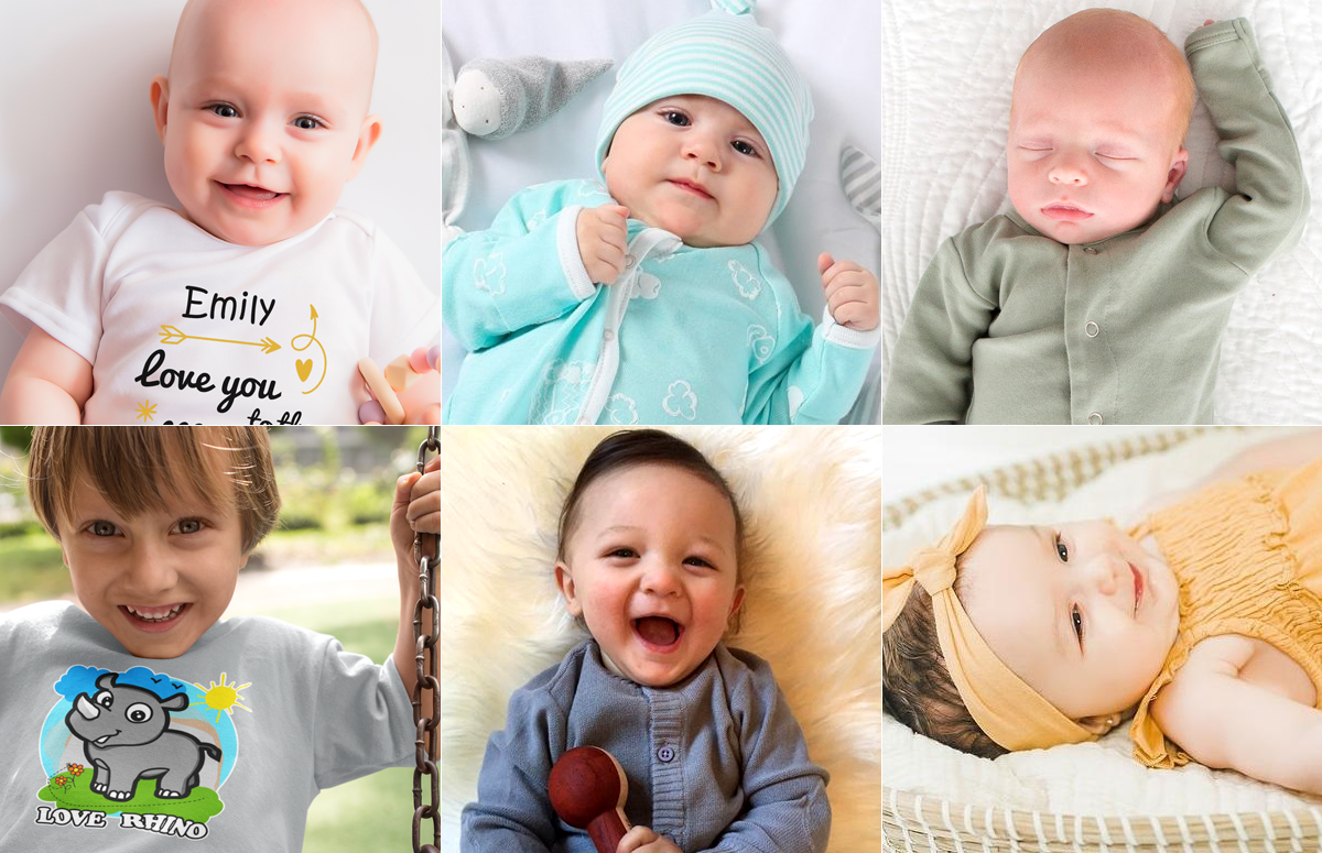 Organic 2024 baby shirts