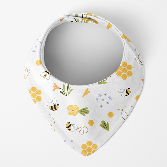 Endanzoo Organic Cotton Bib - Bumblebee