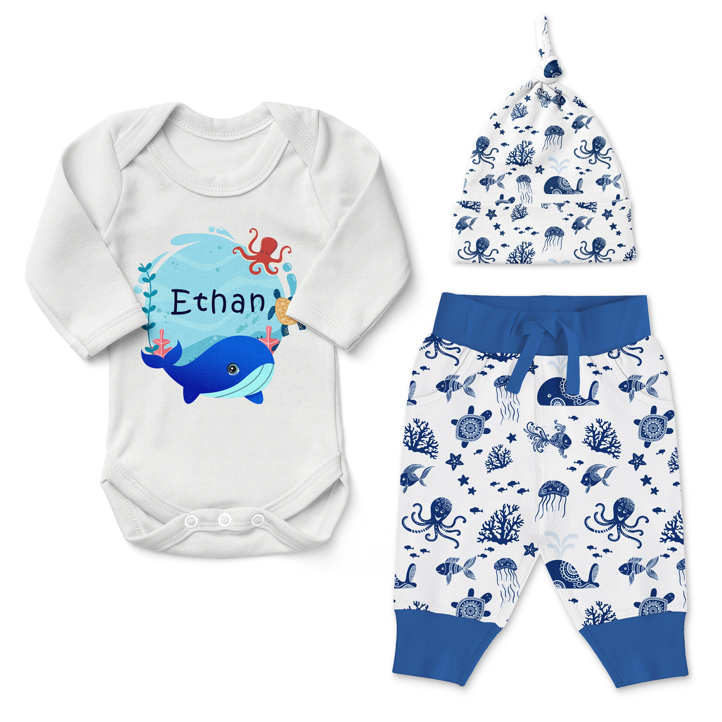 Zeronto Baby Boy Clothing Gift Box - Little Ocean's Friends