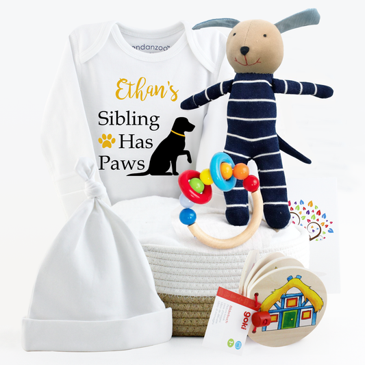Zeronto Baby Gift Basket - My First Pet Dog