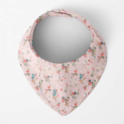 Endanzoo Organic Cotton Bib - Pink Blossom