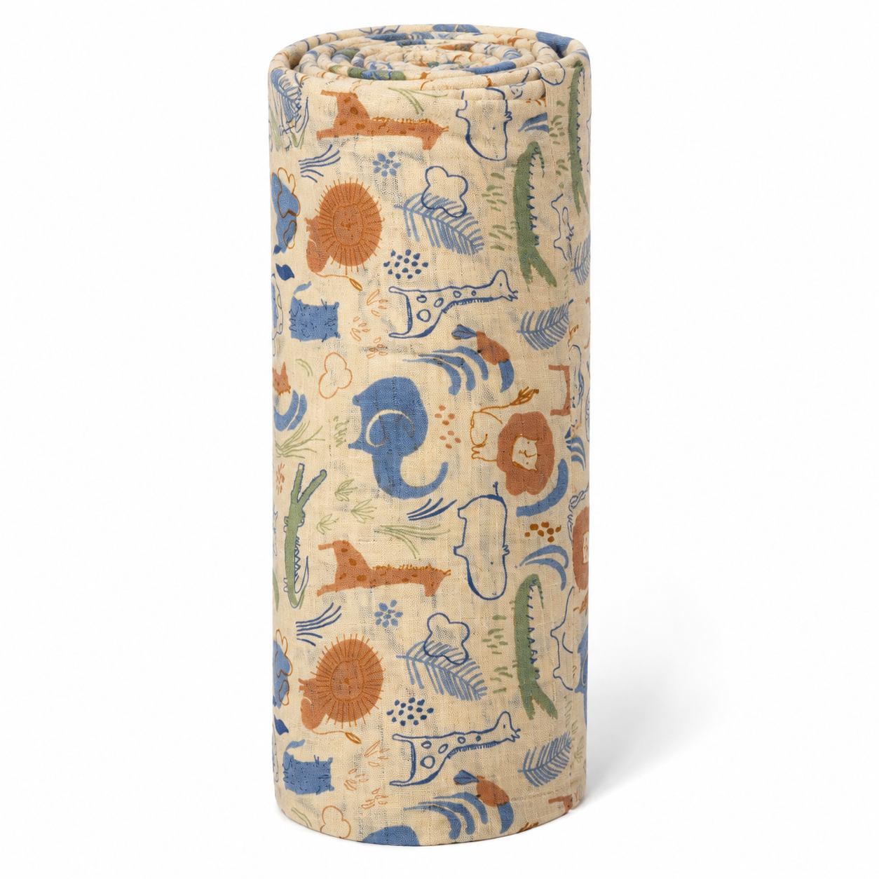 Ecolysium Essential Cotton Swaddles - Safari