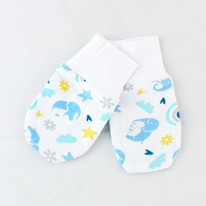 Endanzoo Organic Cotton Mitten - Elephant Love