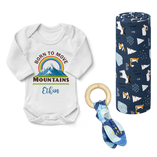 Zeronto Baby Boy Clothing Gift Box - Mountain Boy