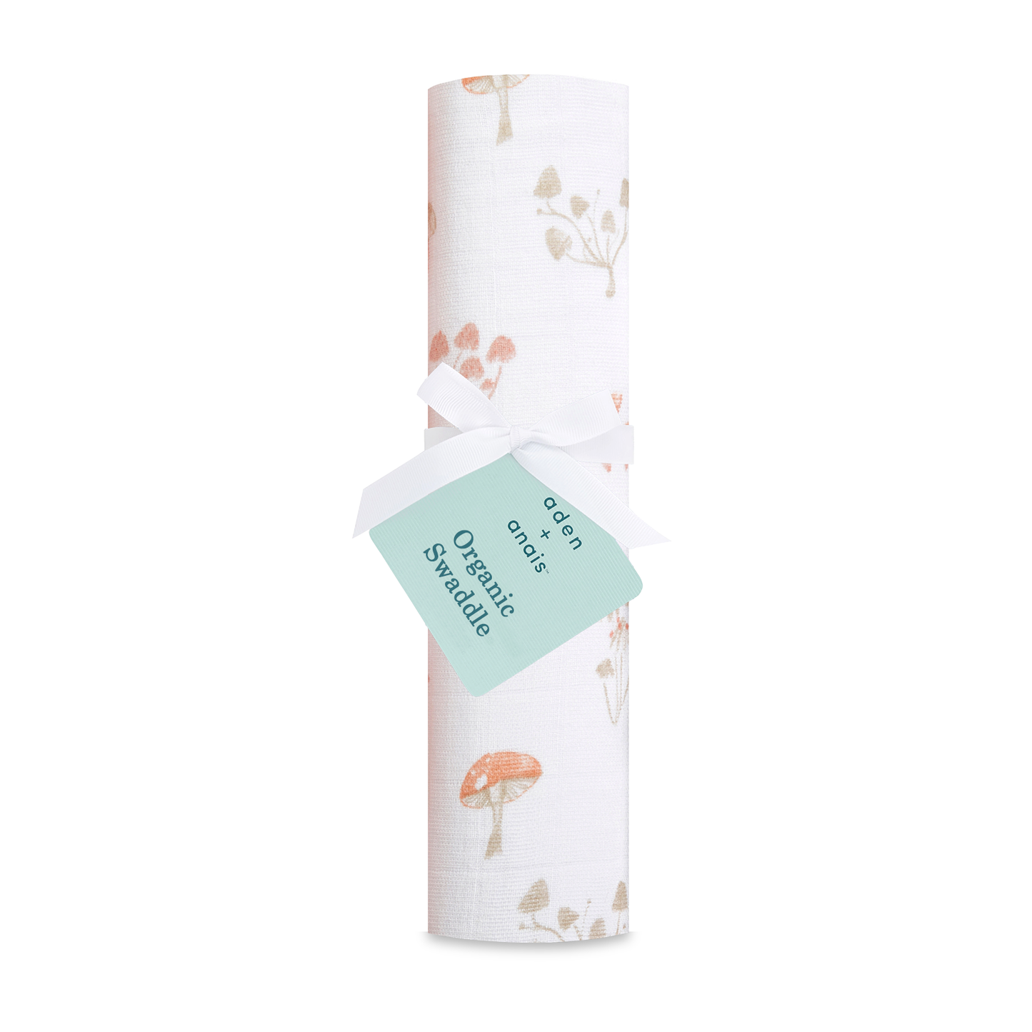 Aden Anais Organic Swaddle - Mushrooms