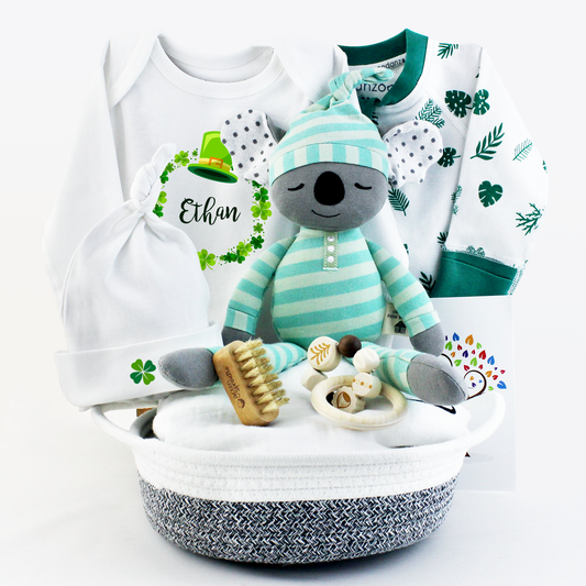 Zeronto Baby Gift Basket - Saint Patrick's Day