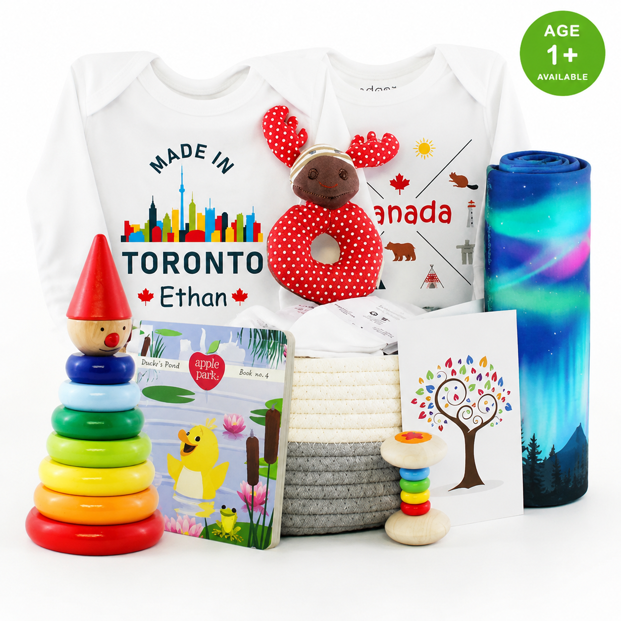 Zeronto Baby Gift Basket - Made in Toronto