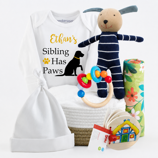 Zeronto Baby Gift Basket - My First Pet Dog