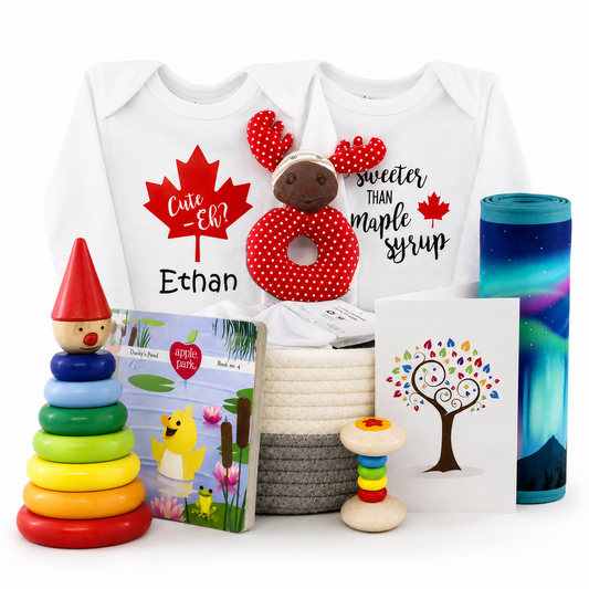 Zeronto Baby Gift Basket - Sweeter Than Maple Syrup (Canada)