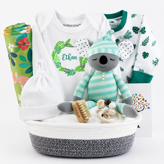 Zeronto Baby Gift Basket - Tropical Rainforest