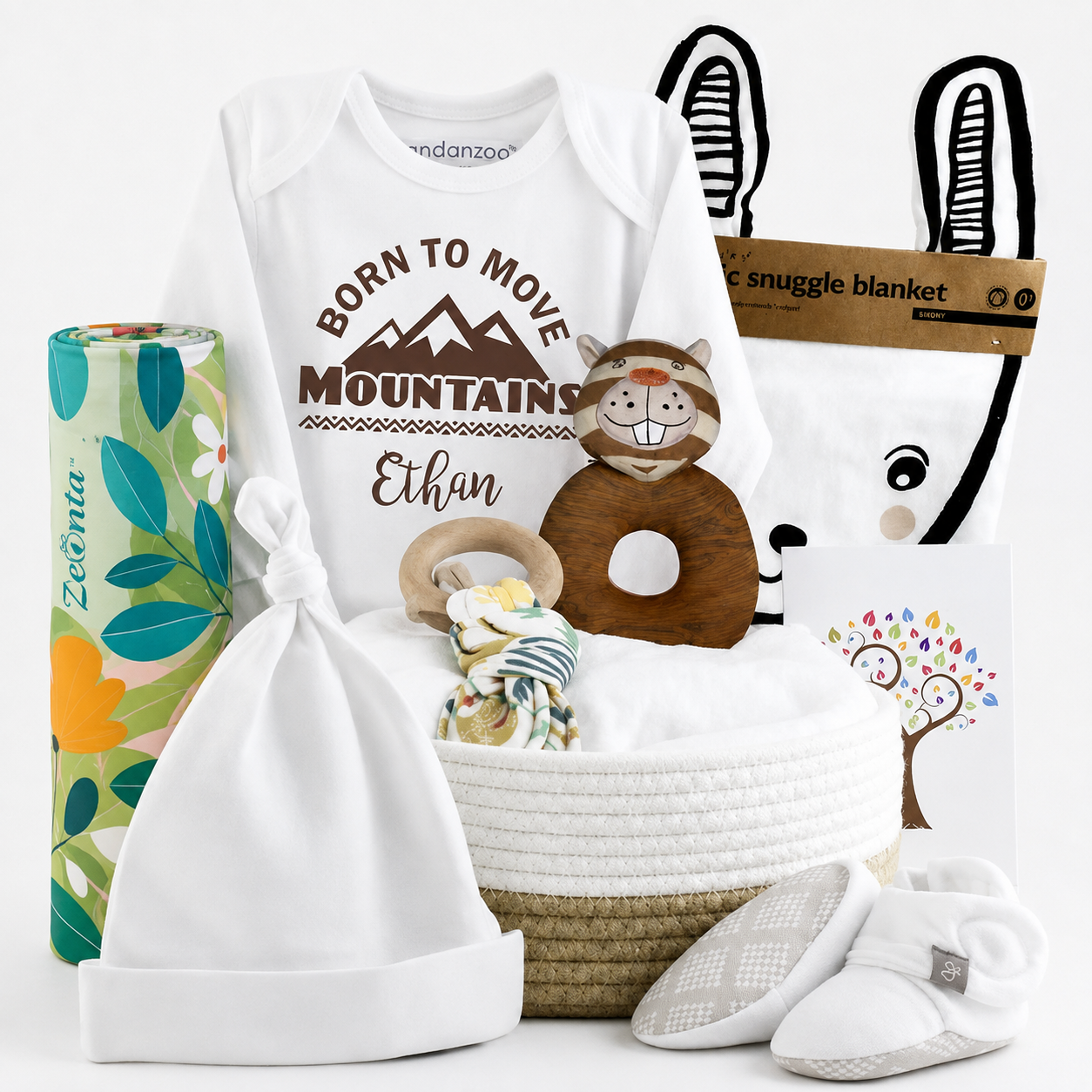 Zeronto Baby Gift Box - Born To Move Mountains