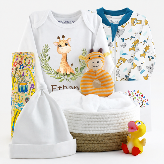 Zeronto Baby Gift Box - Cute Giraffe & Friends