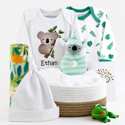 Zeronto Baby Gift Box - Cute Koala & Friends