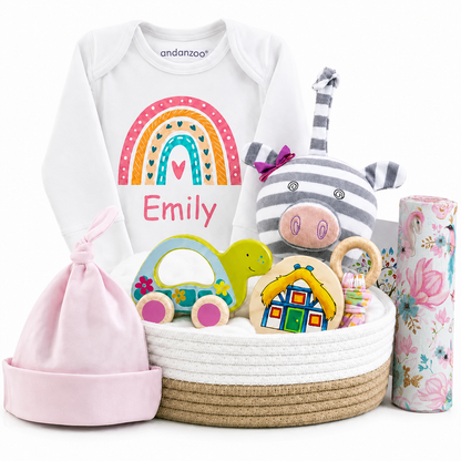 Zeronto Baby Gift Box - Mountain Girl and Friends