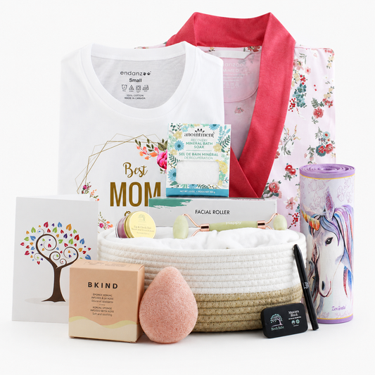Zeronto New Mom Gift Basket - Just for Mom (Best MOM Ever)