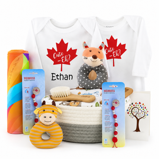 Zeronto Twin Baby Gift Box - Canadian Twins