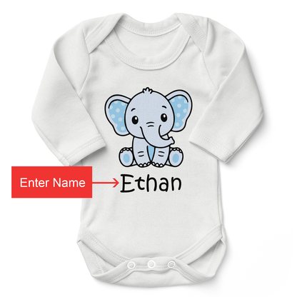 Zeronto Baby Boy Clothing Gift Box - Cute Elephants