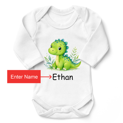 Zeronto Baby Boy Gift Basket - Green Dino & Friends