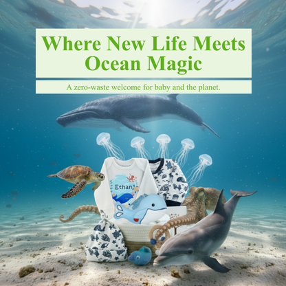 Zeronto Baby Boy Gift Basket - Deep Sea Exploration