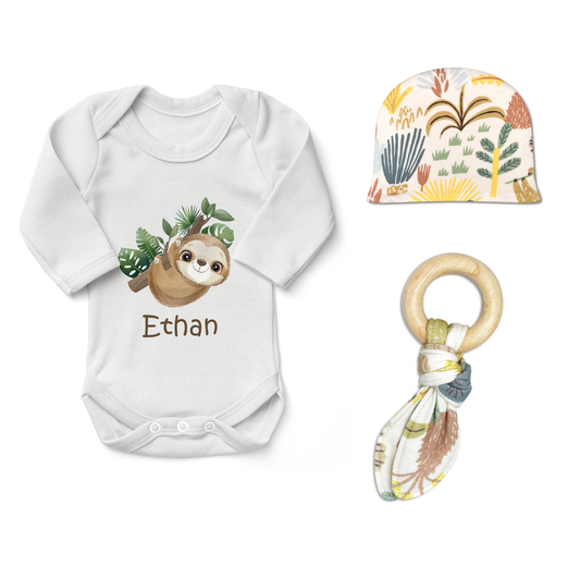 Zeronto Baby Boy Clothing Gift Box - Little Sloth