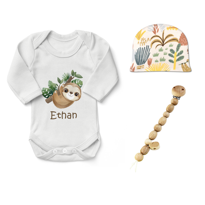Zeronto Baby Boy Clothing Gift Box - Little Sloth