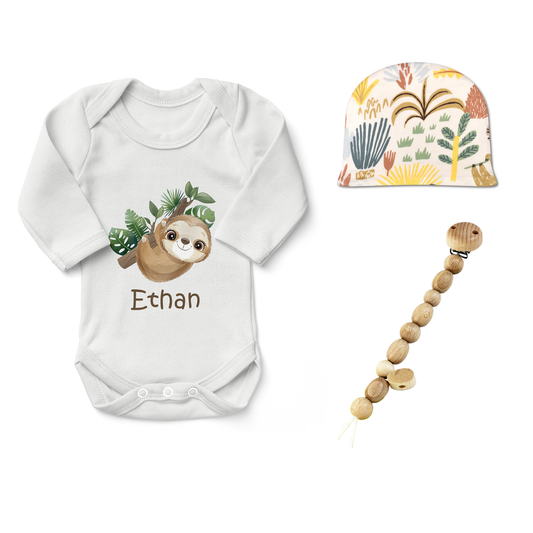 Zeronto Baby Boy Clothing Gift Box - Little Sloth