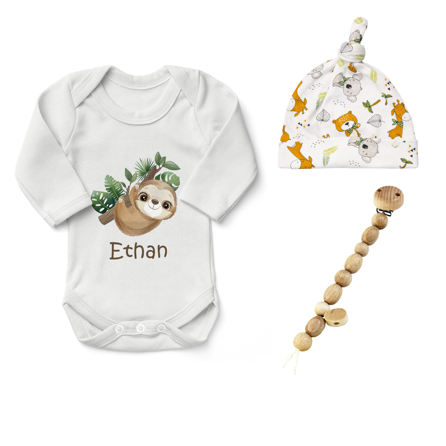 Zeronto Baby Boy Clothing Gift Box - Little Sloth