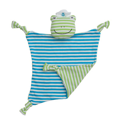 [Personalized] OFB Organic Cotton Baby Blankie - Skippy The Frog