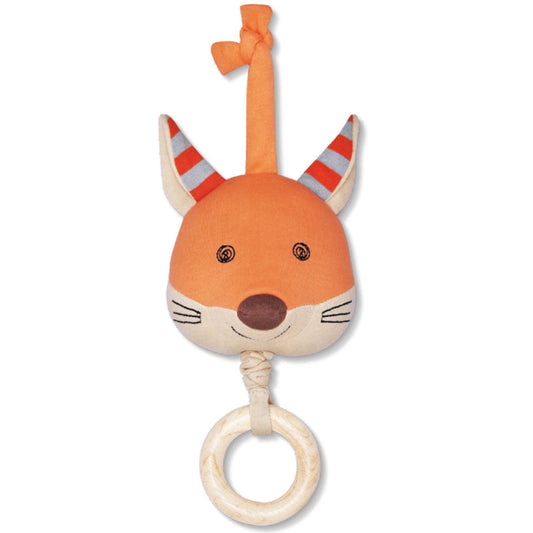 Organic Farm Buddies Waggle Toy - Frenchy Fox