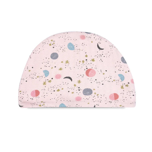 Apple Park Organic Cotton Beanie - Moon and Stars Girl