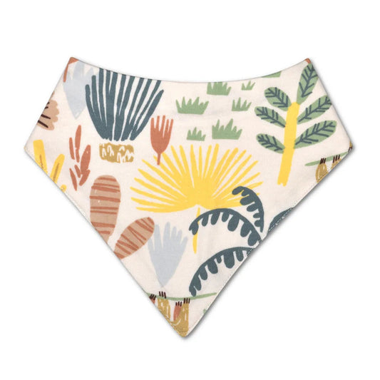 Apple Park Organic Cotton Bandana Bib - Sloth