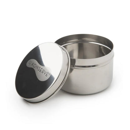 Mealtime set (Mini Stainless Steel Container + Training Spoon)