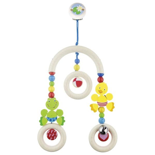 Heimess Wooden Mini Trapeze - Frog and Duck