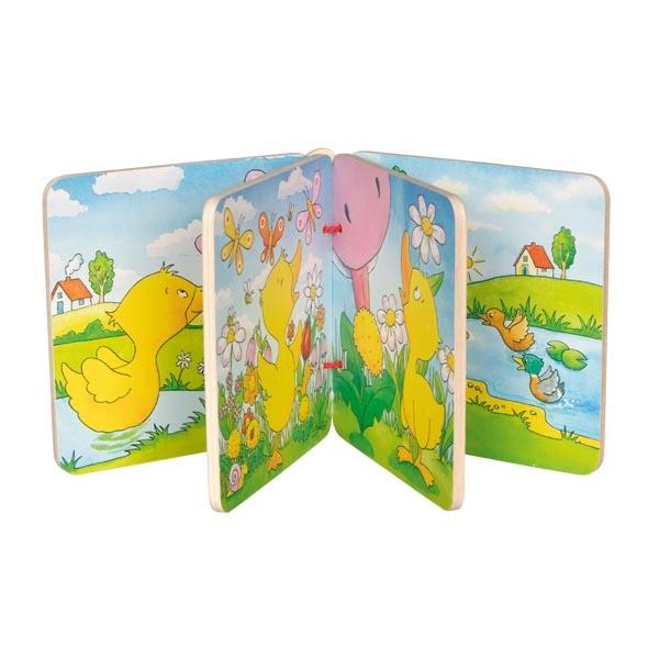 Goki Wooden Picture Book - Little Duck