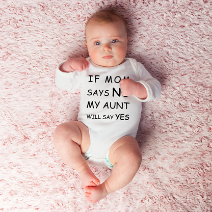 Aunt Says YES - Organic Baby Bodysuit