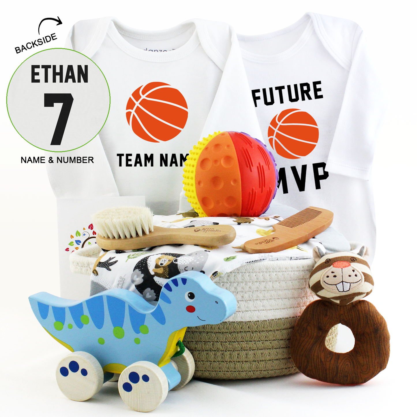 Zeronto Baby Gift Basket - Future MVP (Basketball)