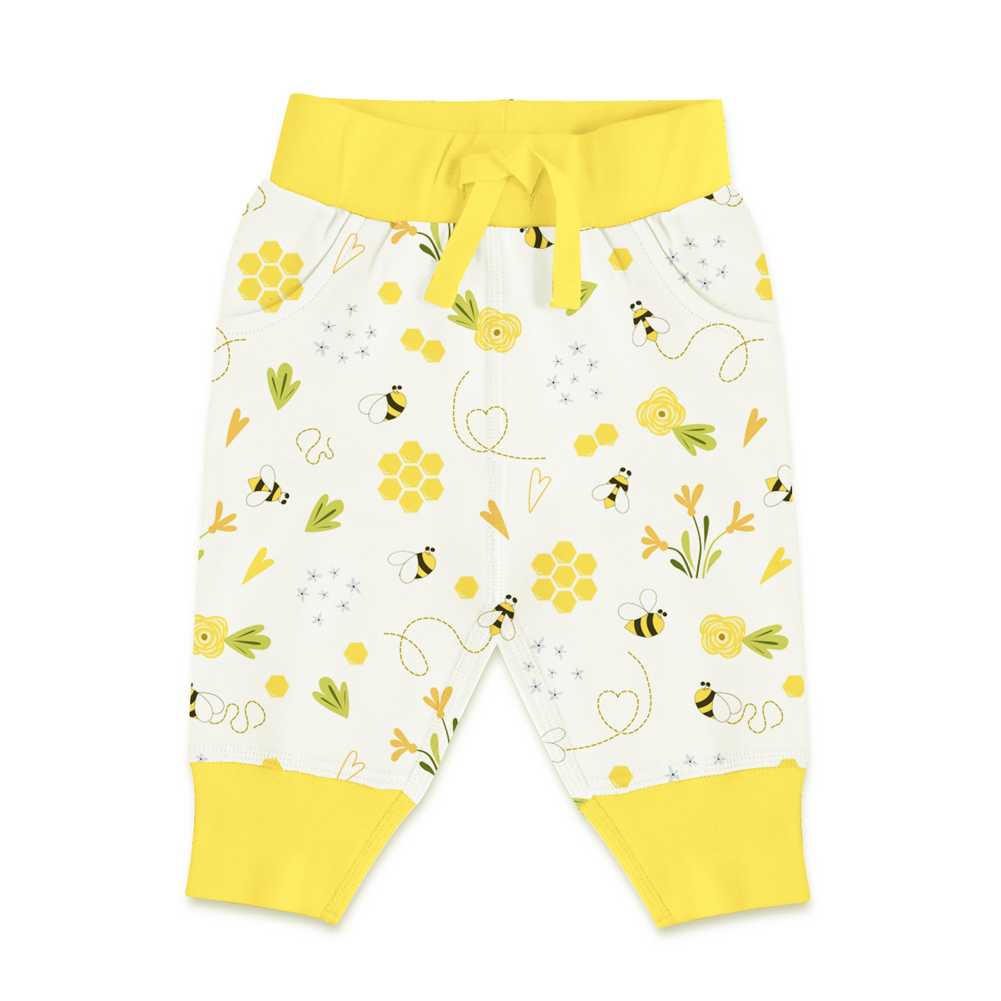 Endanzoo Organic Cotton Cuff Pant - Bumblebee