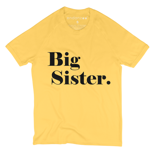 Big Sister Classic Organic Kids Tee Shirt