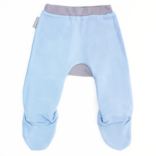 Endanzoo Organic Footed Pant - Blue