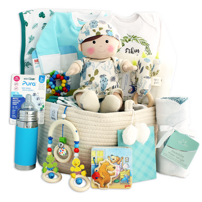 Zeronto Baby Boy Gift Basket - Little Adventurer