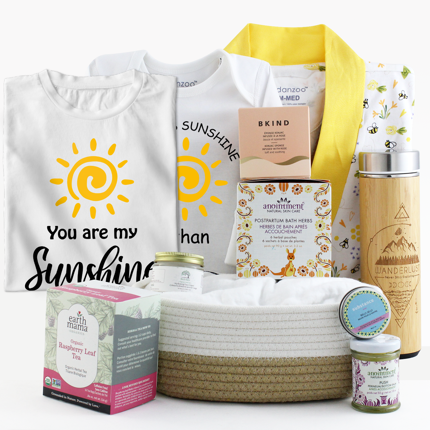 Zeronto Mom & Baby Gift Basket - Mommy's Sunshine